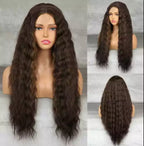 Long Curly Wig with Front Coverage