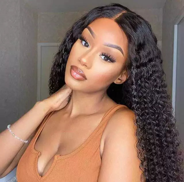 Curly Lace Wig - Natural Hair