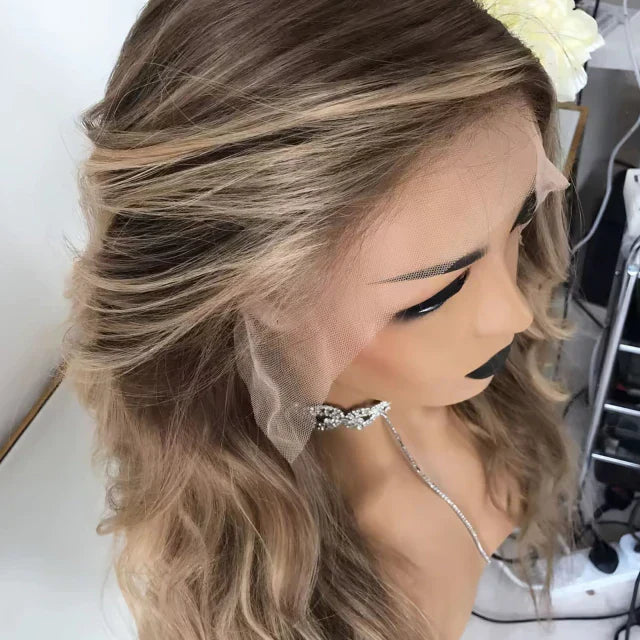 Blonde Lace Wig - Human Hair