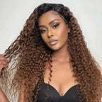 Curly Human Hair Lace Wig