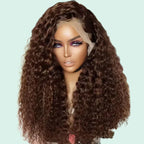 Curly Human Hair Lace Wig