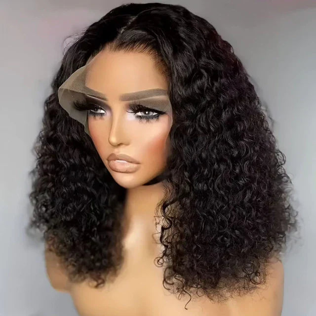 Curly Human Hair Lace Wig