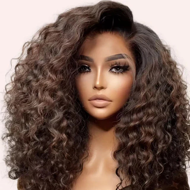 Curly Human Hair Lace Wig