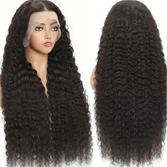 Curly Human Hair Lace Wig