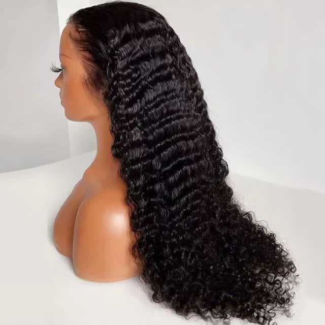 Curly Human Hair Lace Wig