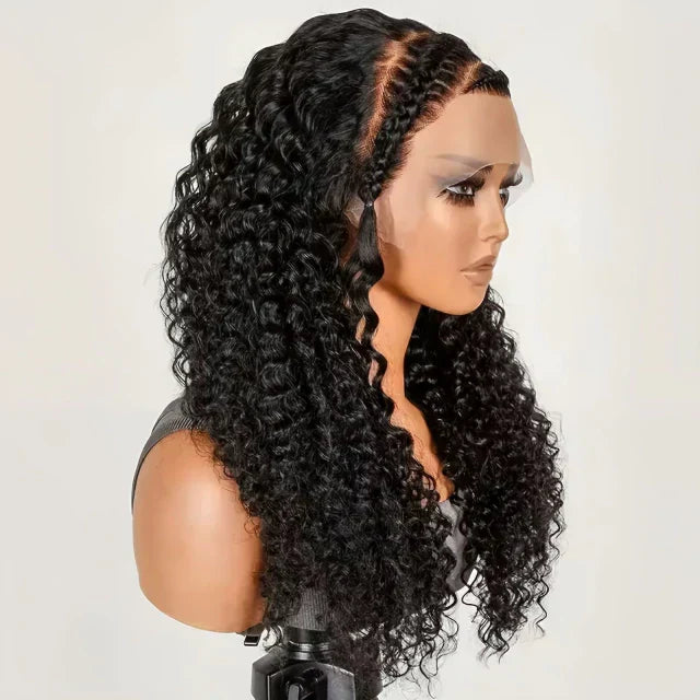 Curly Human Hair Lace Wig