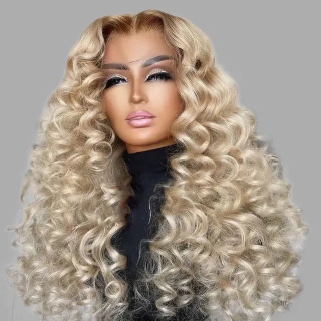 Curly Human Hair Lace Wig