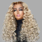 Curly Human Hair Lace Wig