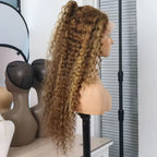 Curly Human Hair Lace Wig