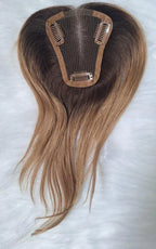 Fringe Topper - Silk Base, Free Part