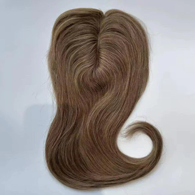Human Hair Topper - 13x13 cm Base