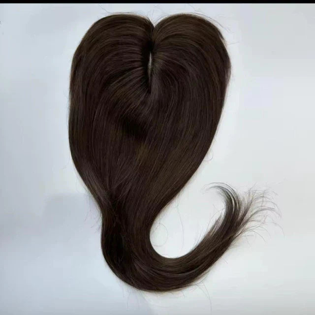 Human Hair Topper - 13x13 cm Base