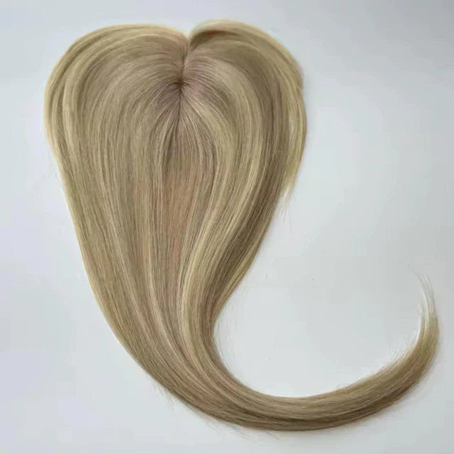 Human Hair Topper - 13x13 cm Base