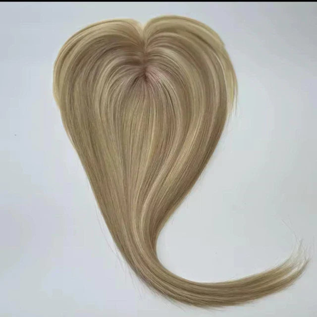 Human Hair Topper - 13x13 cm Base