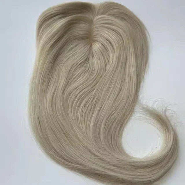 Human Hair Topper - 13x13 cm Base