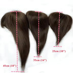 Human Hair Topper - 13x13 cm Base