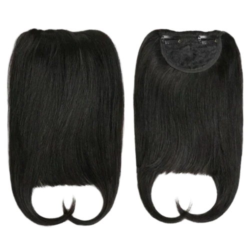 Removable Natural Hair Fringe